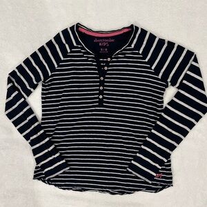 Y2K Abercrombie Kids Striped Long Sleeve - Size 15/16